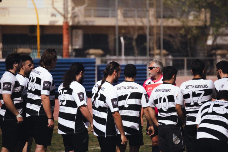 "Rugby isn't just a game, it's a symphony of strength, strategy, and solidarity, where every player's heartbeat becomes the rhythm of victory."