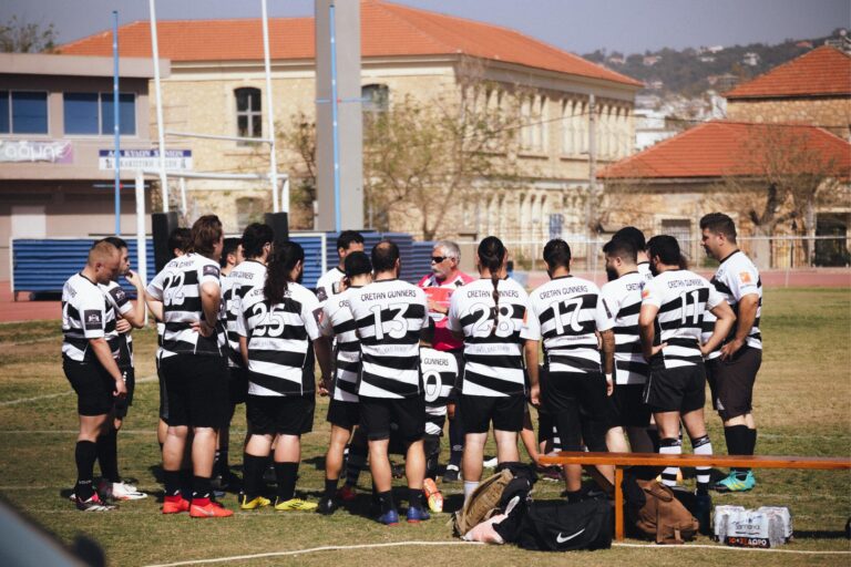"Rugby isn't just a game, it's a symphony of strength, strategy, and solidarity, where every player's heartbeat becomes the rhythm of victory."