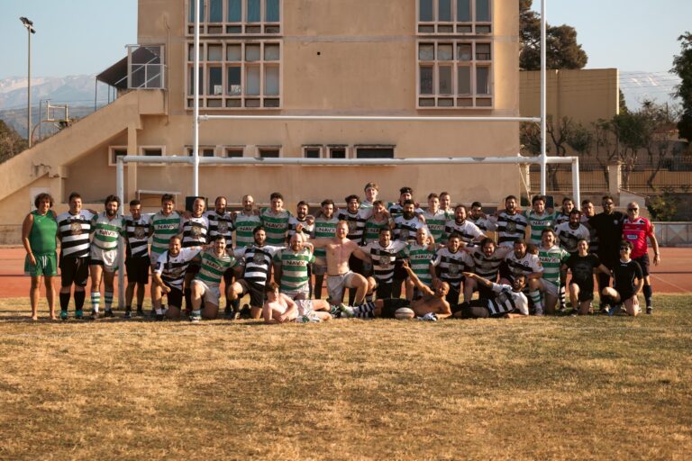 "Rugby isn't just a game, it's a symphony of strength, strategy, and solidarity, where every player's heartbeat becomes the rhythm of victory."
